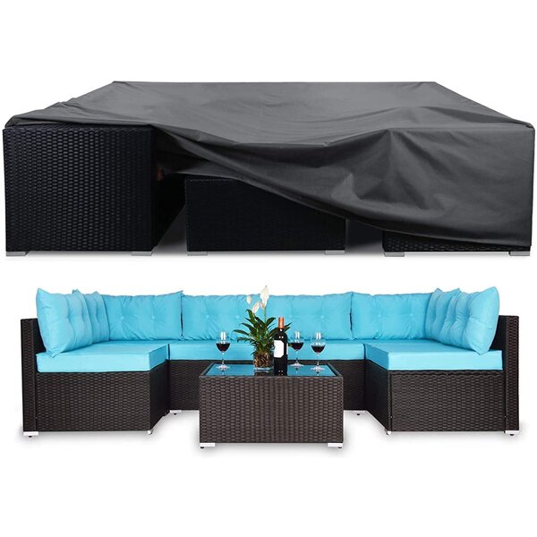 Arlmont & Co. Patio Furniture Covers, Waterproof Outdoor Furniture